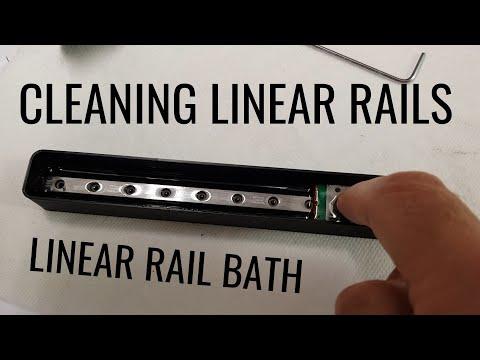 Linear Rail Bath - Clean your linear rails