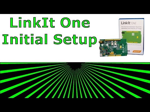 LinkitOne - Initial Setup and Test Code