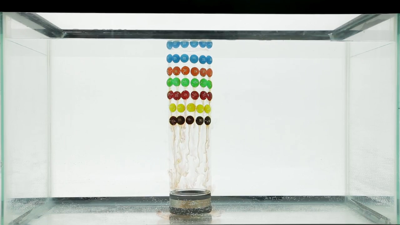 M&amp;M's RAINBOW WATERFALL EXPERIMENT  Reel Heat.00_01_06_09.Still009.jpg