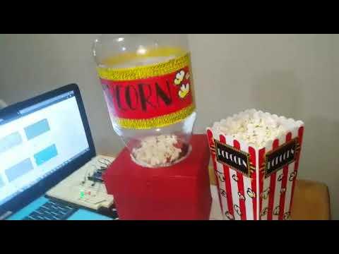 MAQUINA DISPENSADORA DE POPOROPOS / POPCORN DISPENSER MACHINE