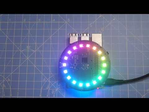 MATRIX Voice - Everloop Rainbow Test