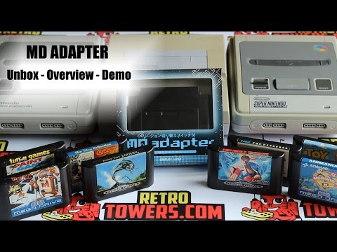 MD Adapter  - Play Megadrive games on a SNES - Overview