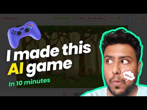 Made This AI Game in 10 Minutes &ndash; It&rsquo;s Crazy Easy!