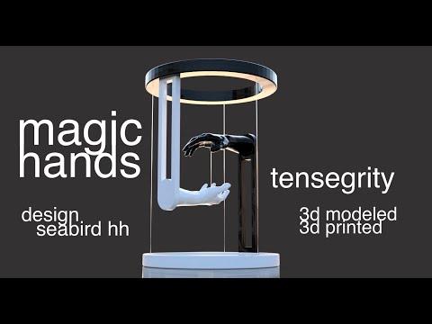 Magic Hands - Tensegrity - 3D Printed