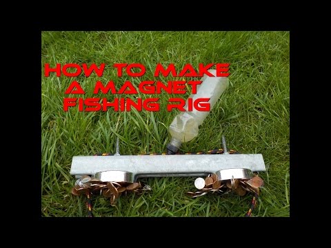 Magnet fishing: How to make a magnet fishing rig.