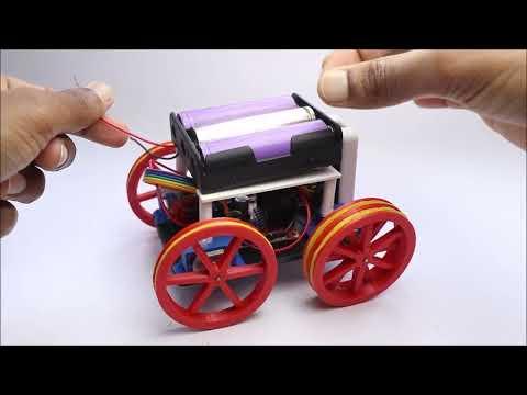 Make 3d printed Smartphone Controlled Wi-Fi Car