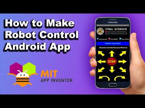 Make Android APP to Control Robot | MIT APP INVENTOR