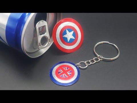 Make Captain America Accessories with Peggy Carter! (Soda Can DIY)