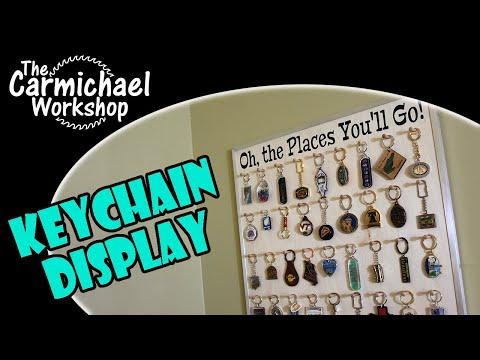 Make a Keychain Collection Display