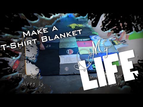 Make a T-Shirt Blanket | Crafty myLIFE