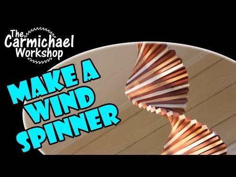 Make a Wind Spinner - Easy Weekend Woodworking Project