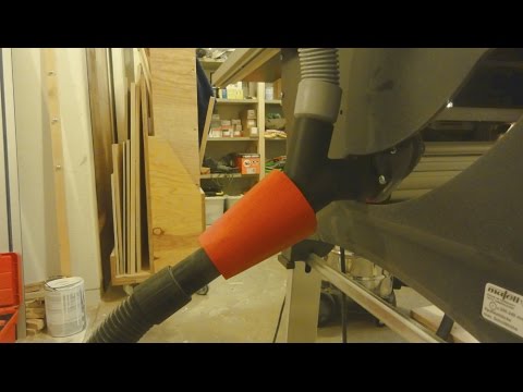 Make a shop vac adapter