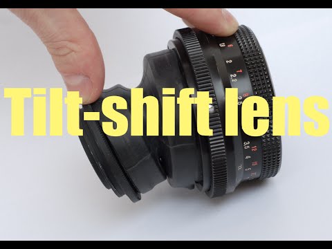 Make a tilt-shift lens under $100.