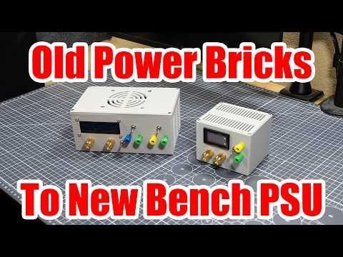 Make an Adjustable Bench Power Supply from an Old Laptop Charger and 25 Dollars!
