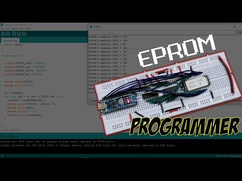 Make an Arduino EPROM Programmer: Let's Read!