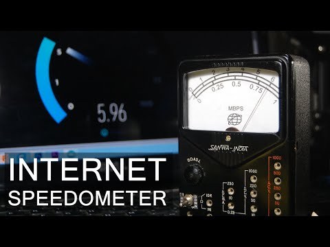 Make your own Internet Speedometer using NodeMCU &amp;amp; DAC