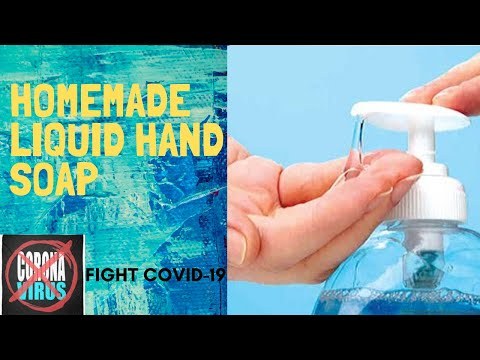 Make your own liquid hand soap at home(corona virus)||Dynamic Innovator||