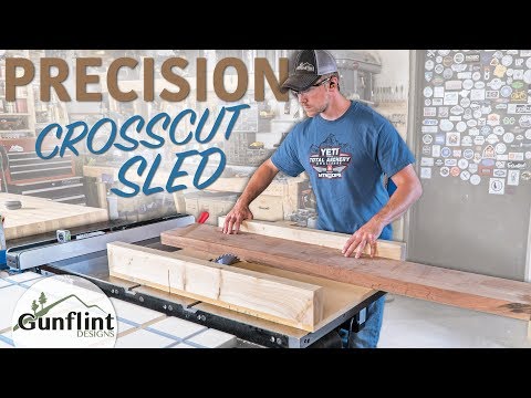 Making A Table Saw Crosscut Sled - Simple &amp;amp; Precise