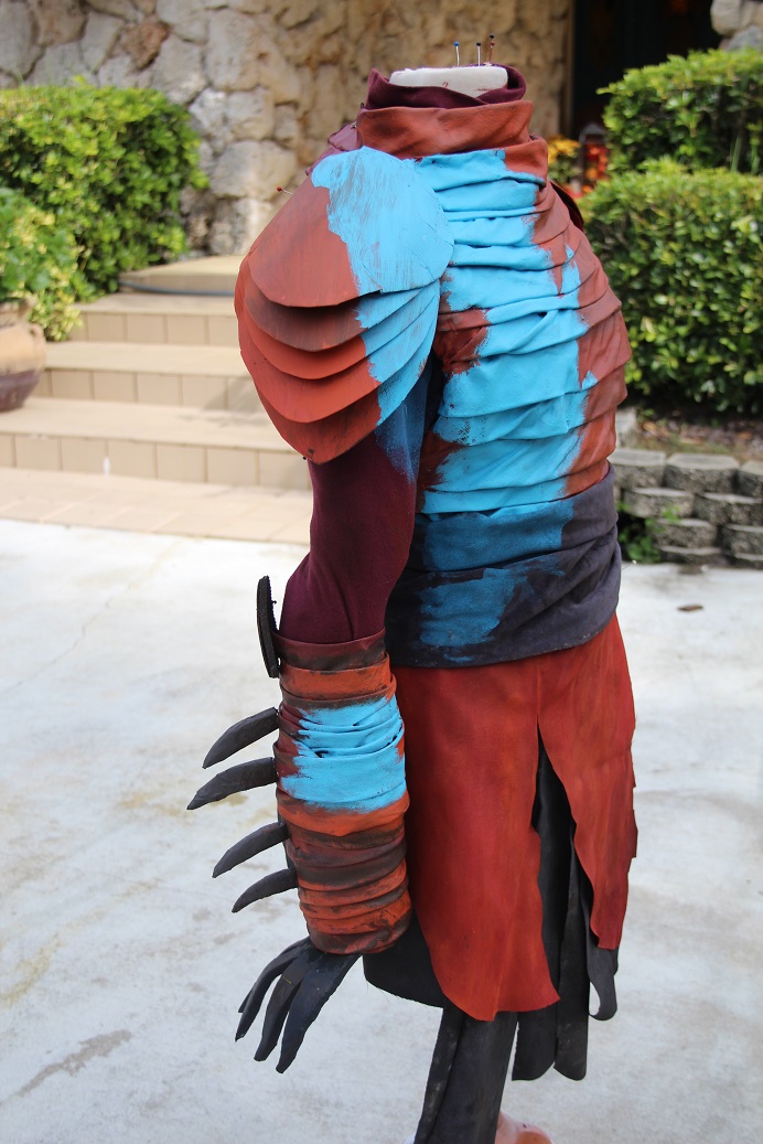 Making VALKA  base done on mannequin 112.JPG