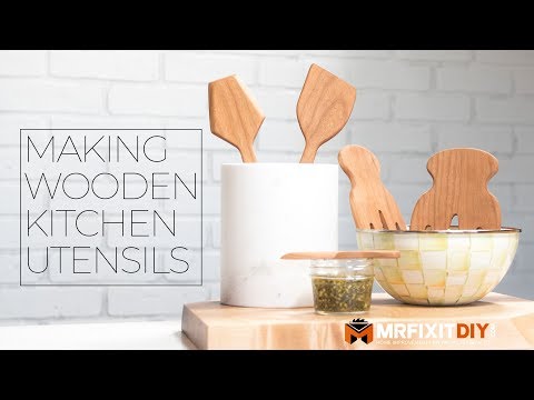 Making Wooden Kitchen Utensils with the Shaper Origin