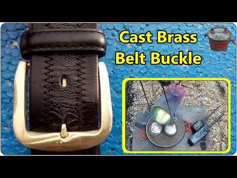 Making a Cast Brass Belt Buckle