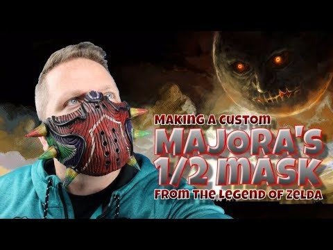 Making a Custom Majora Menpo inpired by the LOZ