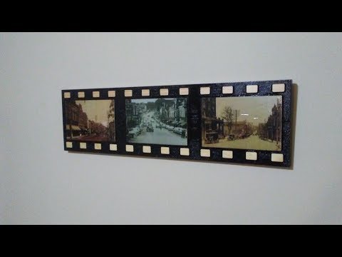 Making a Film Strip Picture Sign