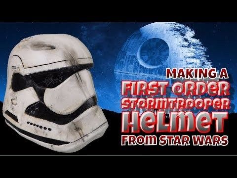 Making a First Order Stormtrooper Helmet from Star Wars