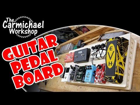 Making a Guitar Effect Pedal Board