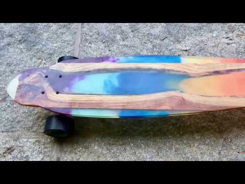 Making a Longboard compressed into 9 minutes