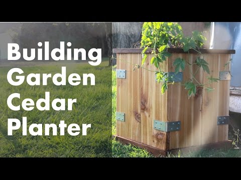 Making a Planter Box for the Garden