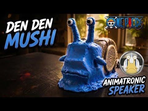 Making a Real Den Den Mushi (One Piece) Speaker &ndash; Arduino Animatronic Build
