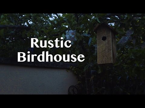 Making a Rustic Birdhouse