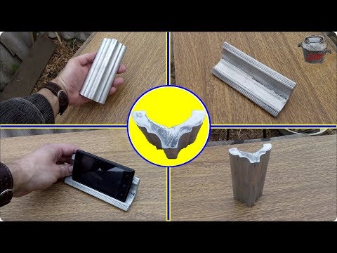 Making a Simple Casted Aluminum Phone Rack