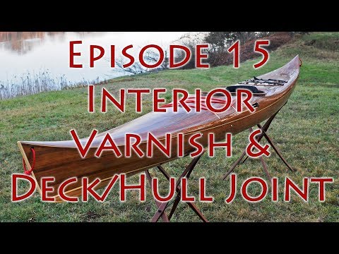 Making a Strip Built Kayak - Joining Deck &amp;amp; Hull - E15