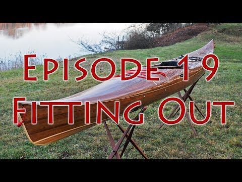 Making a Strip-Built Kayak - Fitting Out - E19