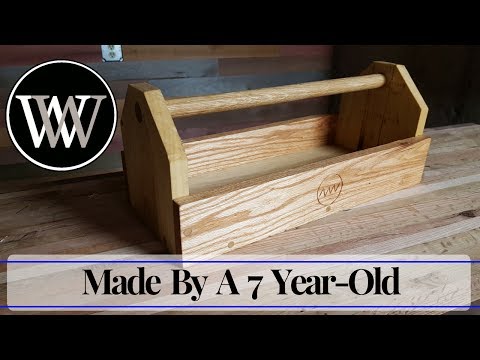 Making a Tool Box With My Daughter - Hand Tool Woodworking With Kids