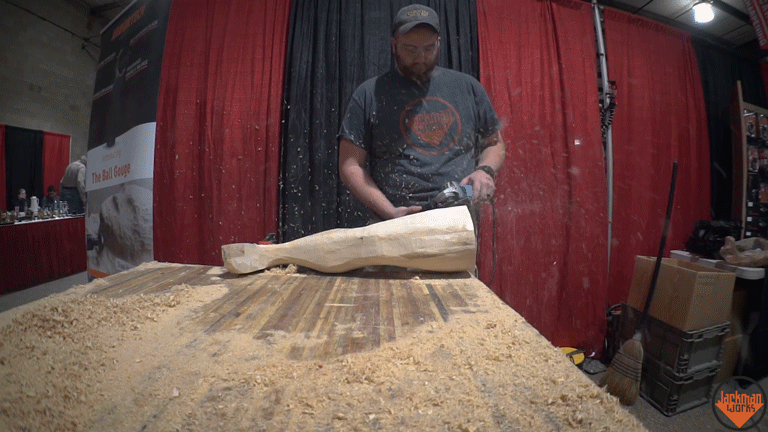 Making a Wood Pedestal Leg Table 15 GIF.gif