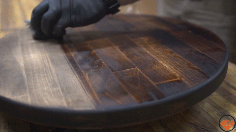 Making a Wood Pedestal Leg Table 26 GIF.gif