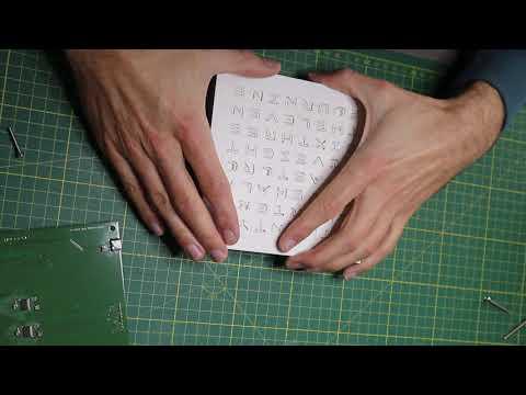 Making of Haptic Wordclock