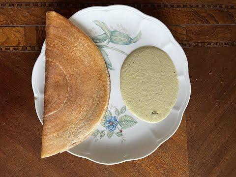 Making the Dosa