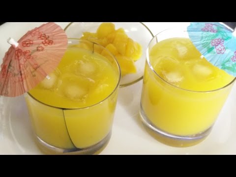 Mango Frooti Recipe | Fresh Mango Juice | Summer Drink for kids  by Healthy Kadai