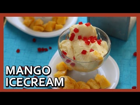 Mango Ice Cream Recipe | Homemade mango ice ceam (3 Ingredients) |Icecream Recipe by Healthy Kadai