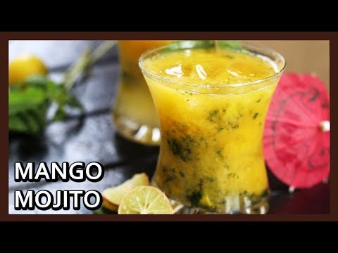 Mango Mojito | Easy Summer Drink | How to make Perfect Mango Mojito | Healthy Kadai