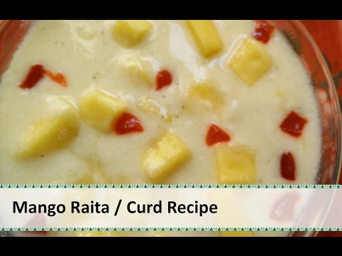 Mango Raita | Healthy Curd Recipe by Healthy Kadai