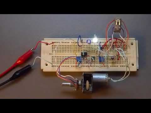 Mechanical LED fader