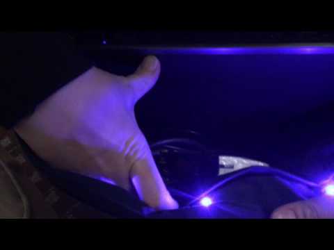 Messenger bag with interior light