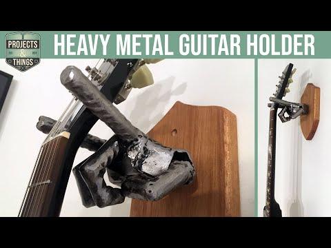 Metal Hand | Upcycling Scrap Metal to Hold a Guitar