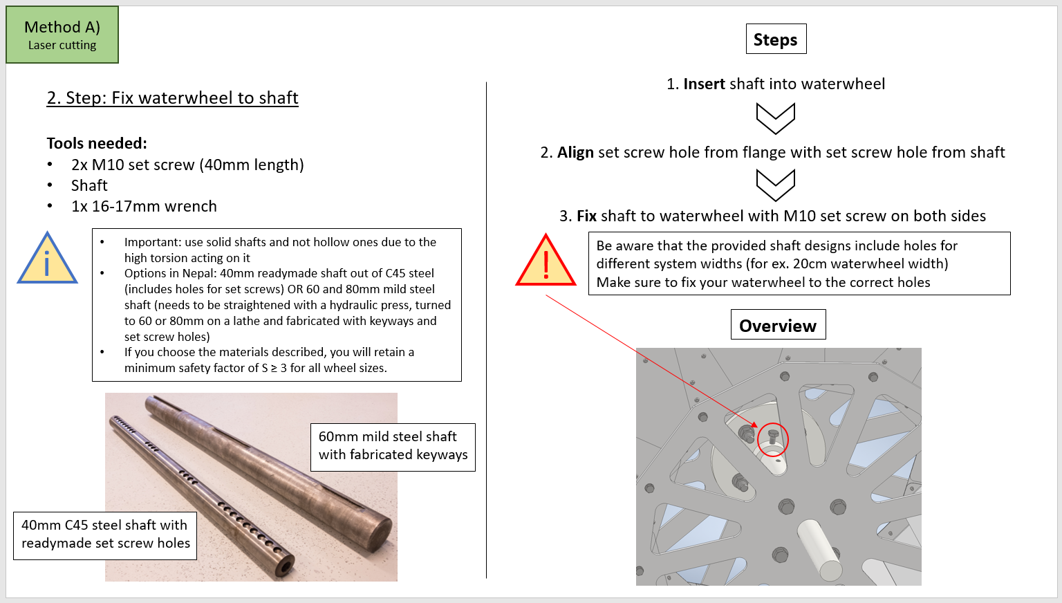 Method A) D Step 2 Fix wheel to shaft.PNG