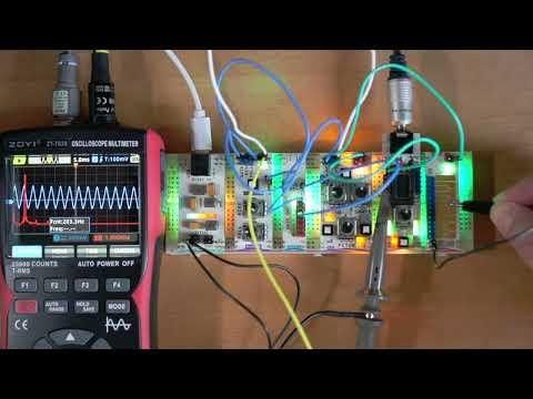 Microrack modular synth: arp lead patch (Starter Kit)